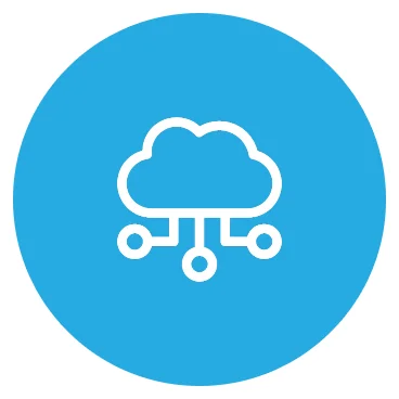 Cloud icon representing end-to-end cloud expertise